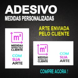 ADESIVO VINIL BRANCO FOSCO - MEDIDAS PERSONALIZADAS