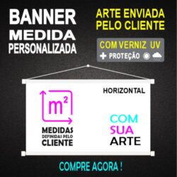 BANNER HORIZONTAL  - MEDIDAS PERSONALIZADAS | ARTE PERSONALIZADA