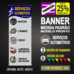 BANNER MEDIDA PADRÃO - OFICINA MECÂNICA MOD 6