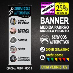 BANNER MEDIDA PADRÃO - OFICINA MECÂNICA MOD 7