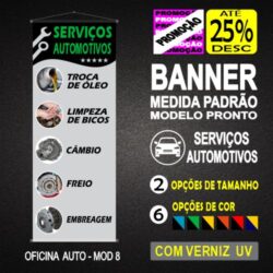 BANNER MEDIDA PADRÃO - OFICINA MECÂNICA MOD 8