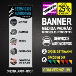 BANNER MEDIDA PADRÃO - OFICINA MECÂNICA MOD 1