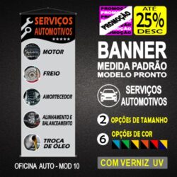 BANNER MEDIDA PADRÃO - OFICINA MECÂNICA MOD 10