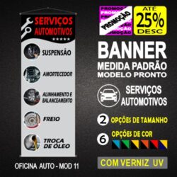 BANNER MEDIDA PADRÃO - OFICINA MECÂNICA MOD 11