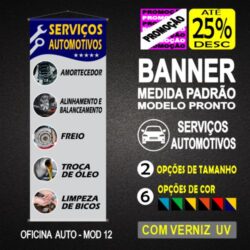 BANNER MEDIDA PADRÃO - OFICINA MECÂNICA MOD 12