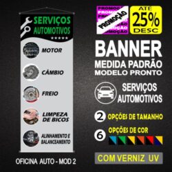 BANNER MEDIDA PADRÃO - OFICINA MECÂNICA MOD 2