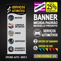 BANNER MEDIDA PADRÃO - OFICINA MECÂNICA MOD 3