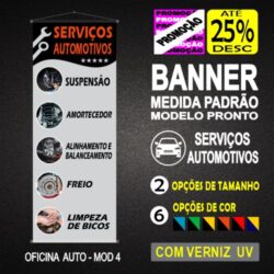 BANNER MEDIDA PADRÃO - OFICINA MECÂNICA MOD 4